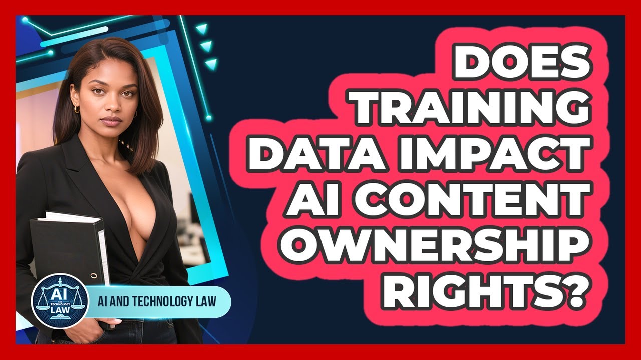 How Training Data Influences AI Content Ownership Rights 🧠