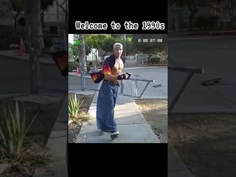 #rollerblading #1990s #jnco airdolphin in the 1990s