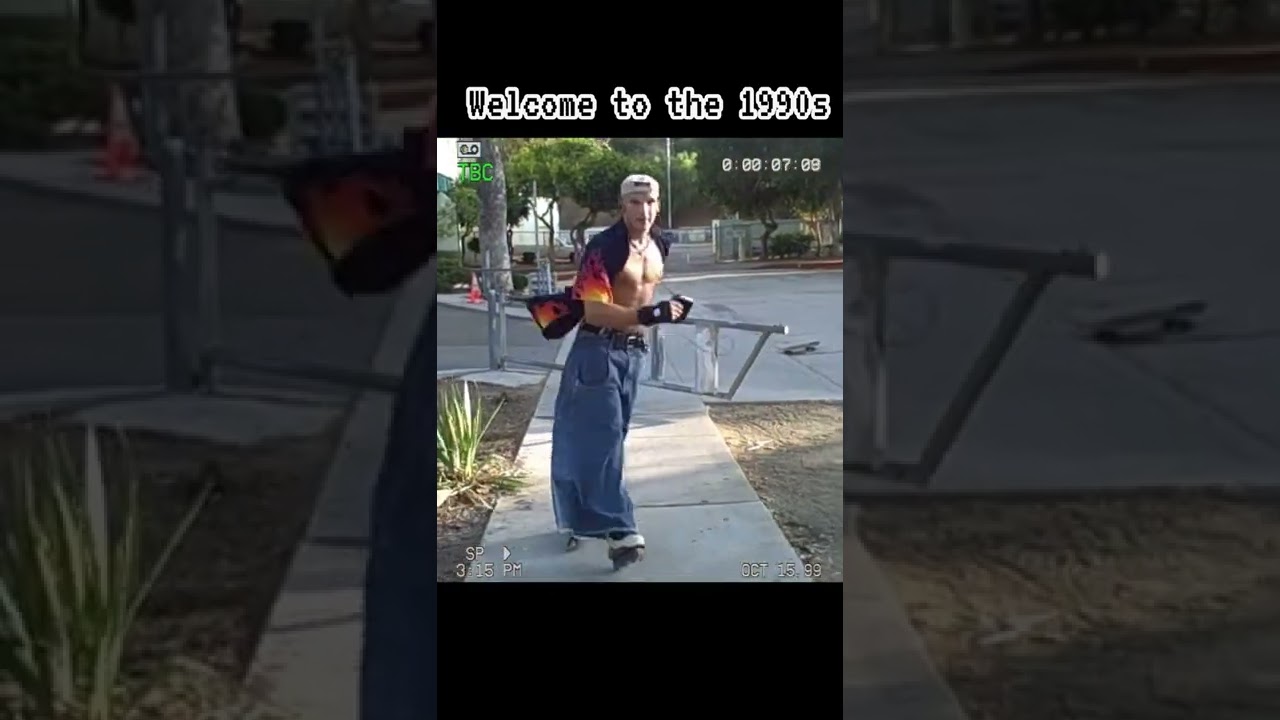 1990s Rollerblading & JNCO Airdolphin Style πΌ