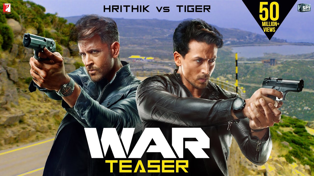 War Teaser: Hrithik Roshan vs Tiger Shroff in 4K 🔥