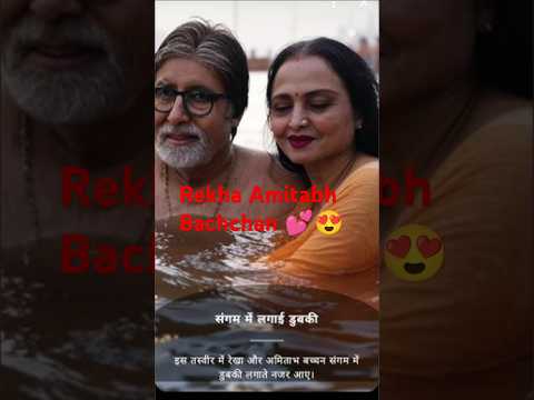 😍Rekha 💕 Amitabh Bachchan #bollywood #rekha#amitabhbachchan #love#shorts #romance#share #viral#like