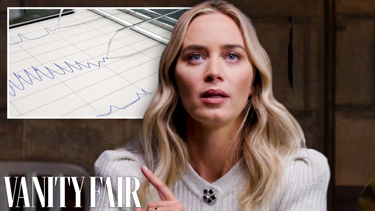 Emily Blunt Takes Vanity Fair Lie Detector Test 🎤