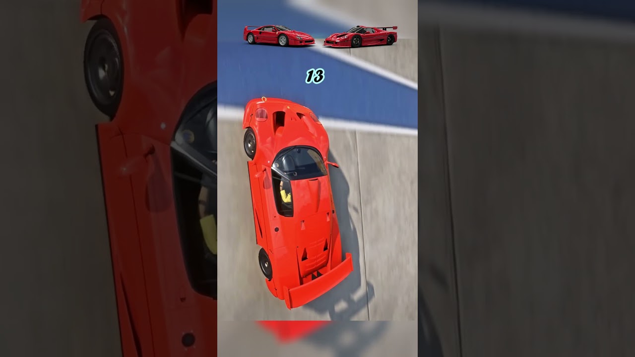 Ferrari F40 vs Ferrari F50