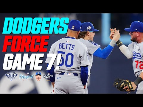 DODGERS FORCE GAME 7 IN WORLD SERIES! DODGERS PLAYERS REACT TO WILD GAME 6 FINISH! 
