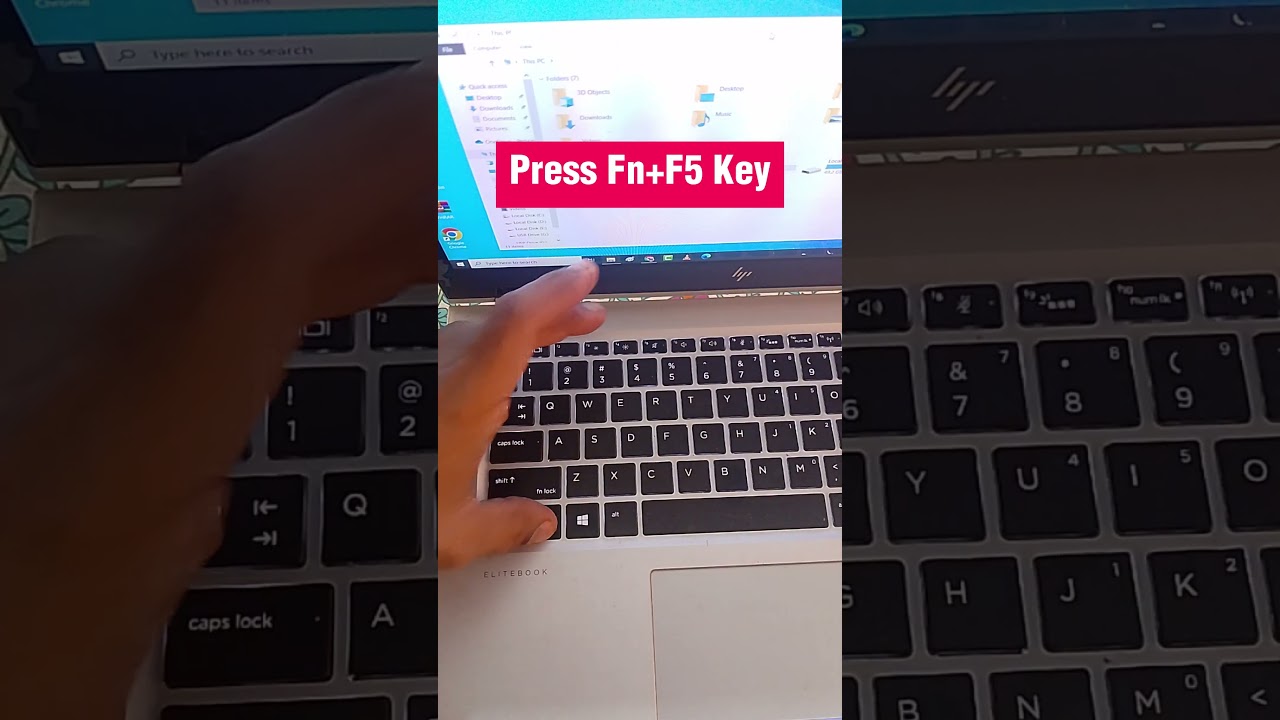 Quick & Easy Way to Refresh Your HP Laptop Using Windows Shortcut 🔄