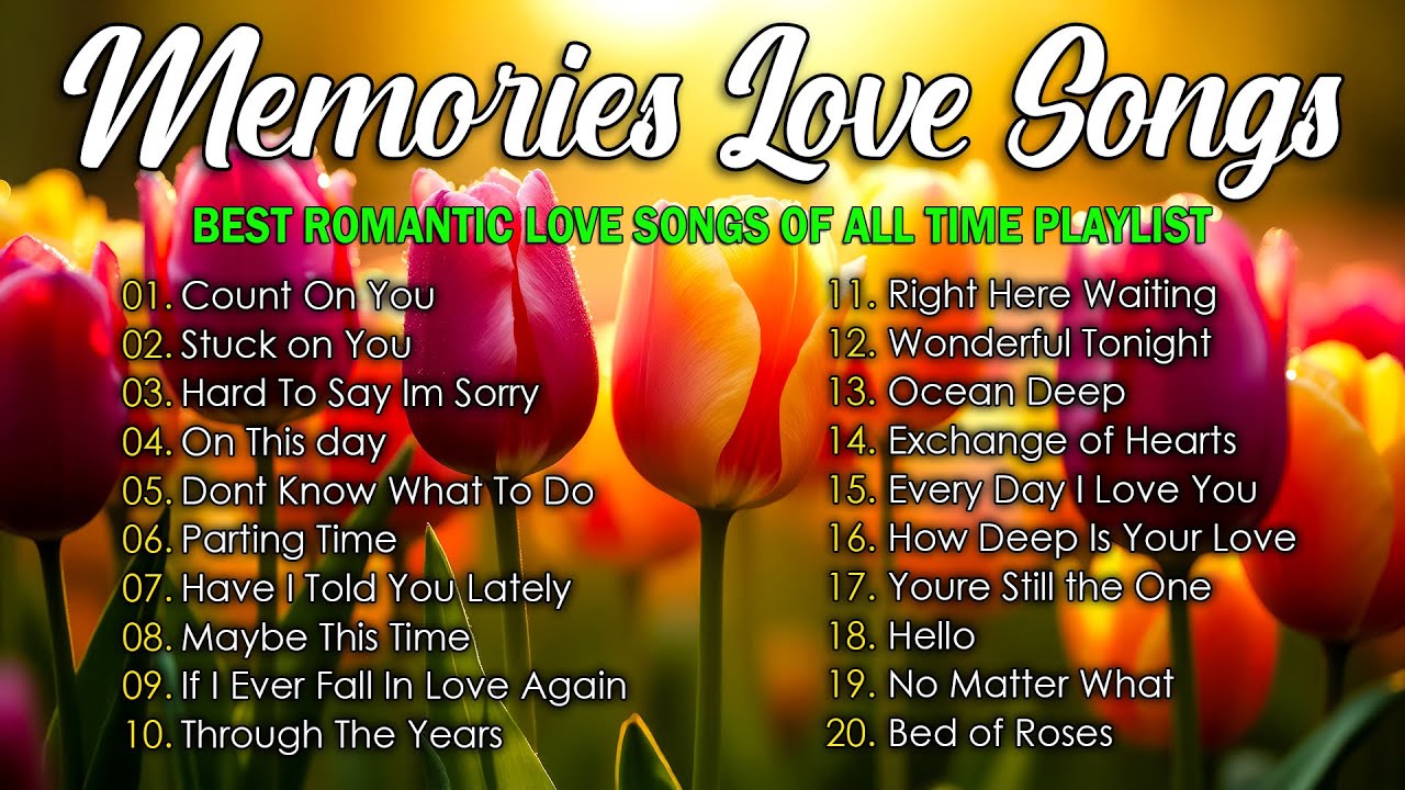 Timeless Romantic Love Songs from the 70s-90s 🎶