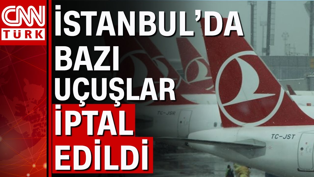 THY: 49 Uçuş İptal Edildi ❄️