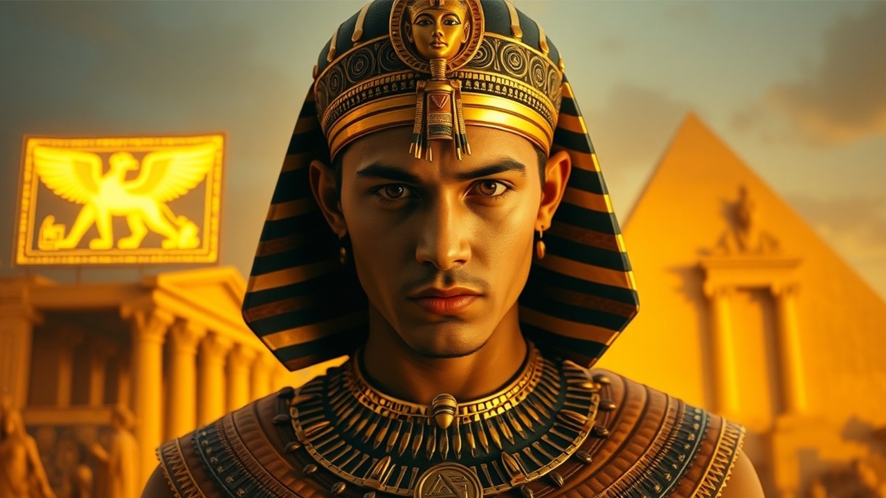 كيفية تحويل صورتك إلى فرعون بأسهل طريقة وترند الصور الفرعوني 👑