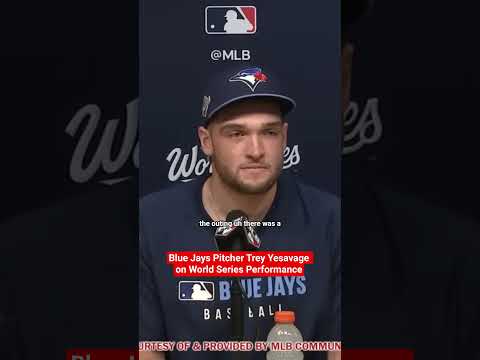 Blue Jays Pitcher Trey Yesavage on World Series Performance