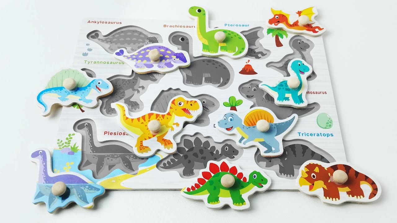 10 Dinosaur Puzzle Games for Kids 🦖