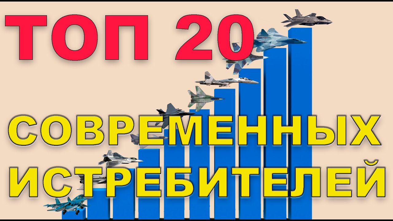 ТОП 20 современных истребителей ✈️