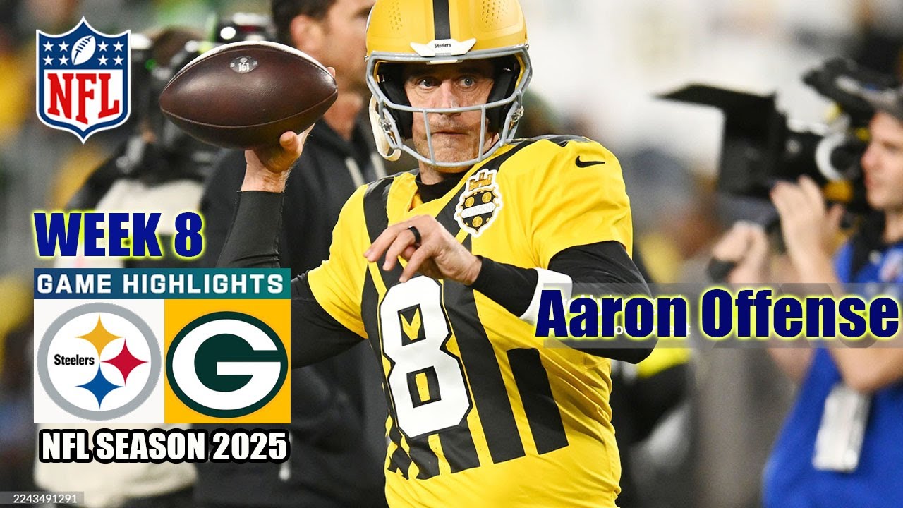 Steelers vs. Packers | Exciting NFL Season 2025 Highlights 🏈