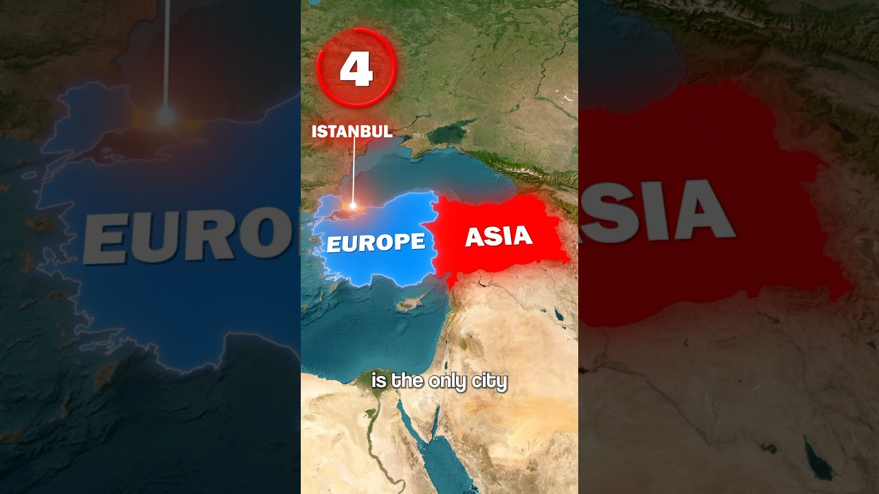 Country That Exists in 3 Continents 😲