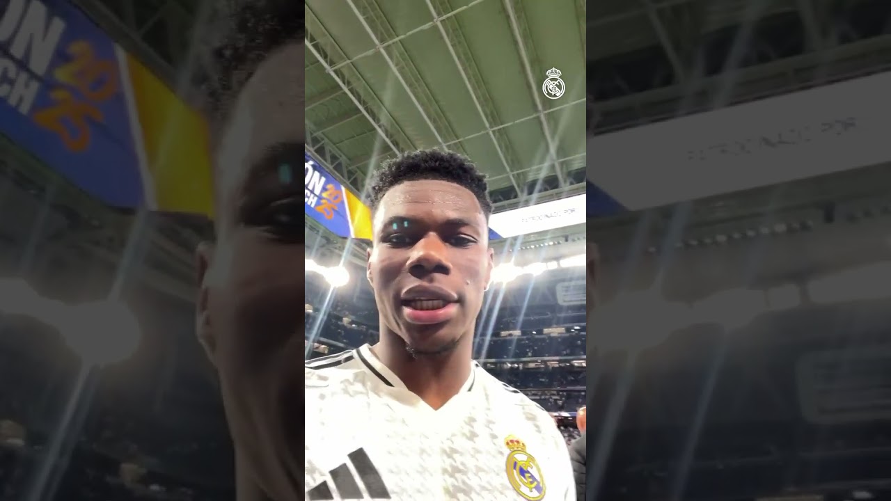 Tchouaméni félicite le Real Madrid après la qualification en finale ⚽