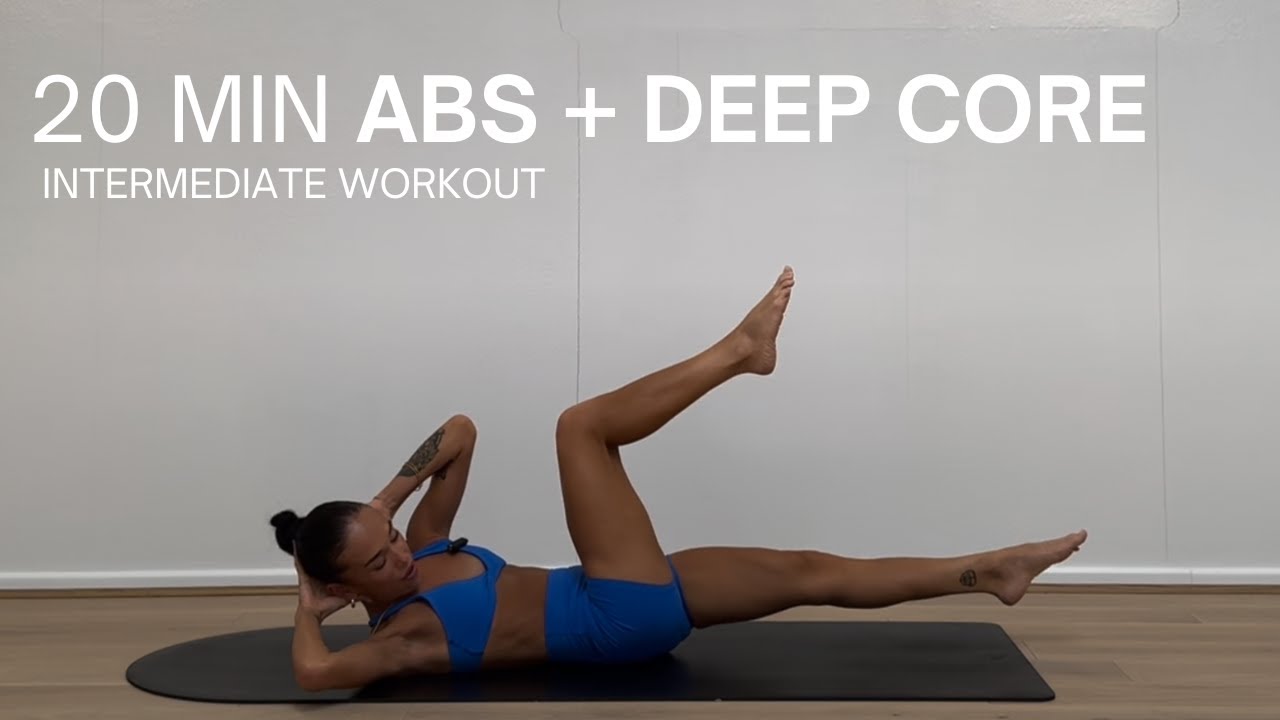 20-Minute At-Home Pilates Abs Workout | Deep Core Strengthening and Toning
