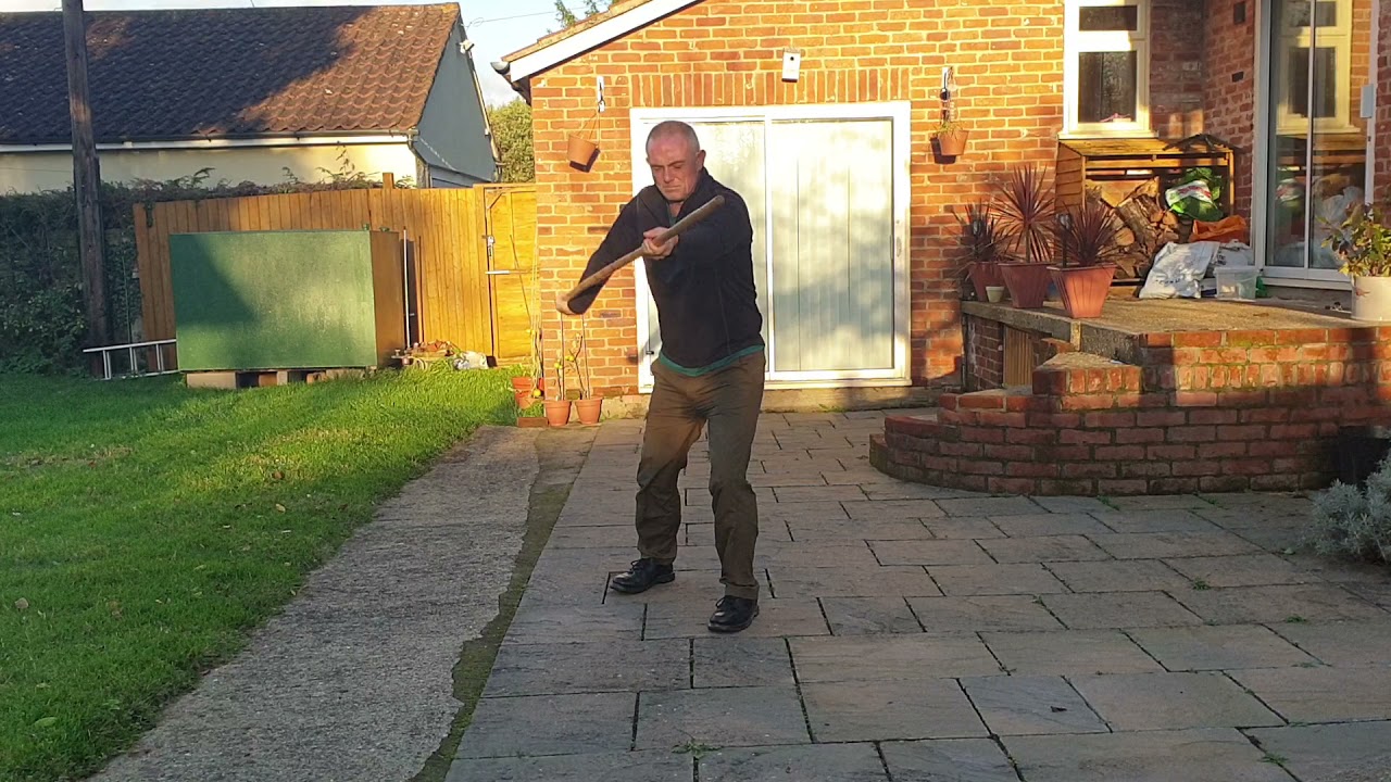 PaulF Taiji Kun Staff Form Practice 2020