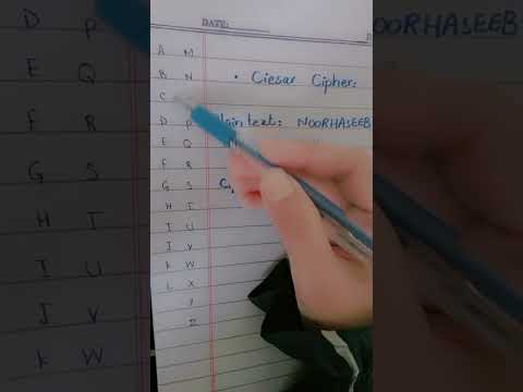 caesar cipher in information security