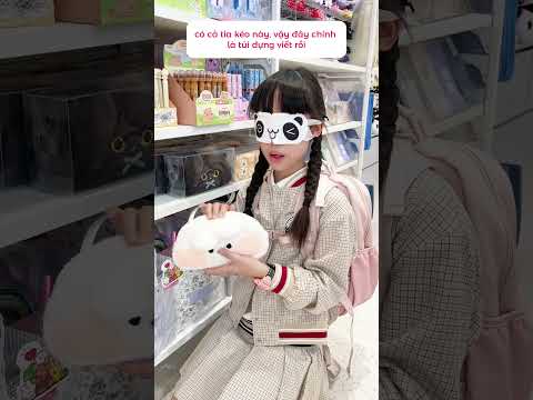 Thử thách mua đồ dùng học tập màu hồng bằng siêu trí tuệ