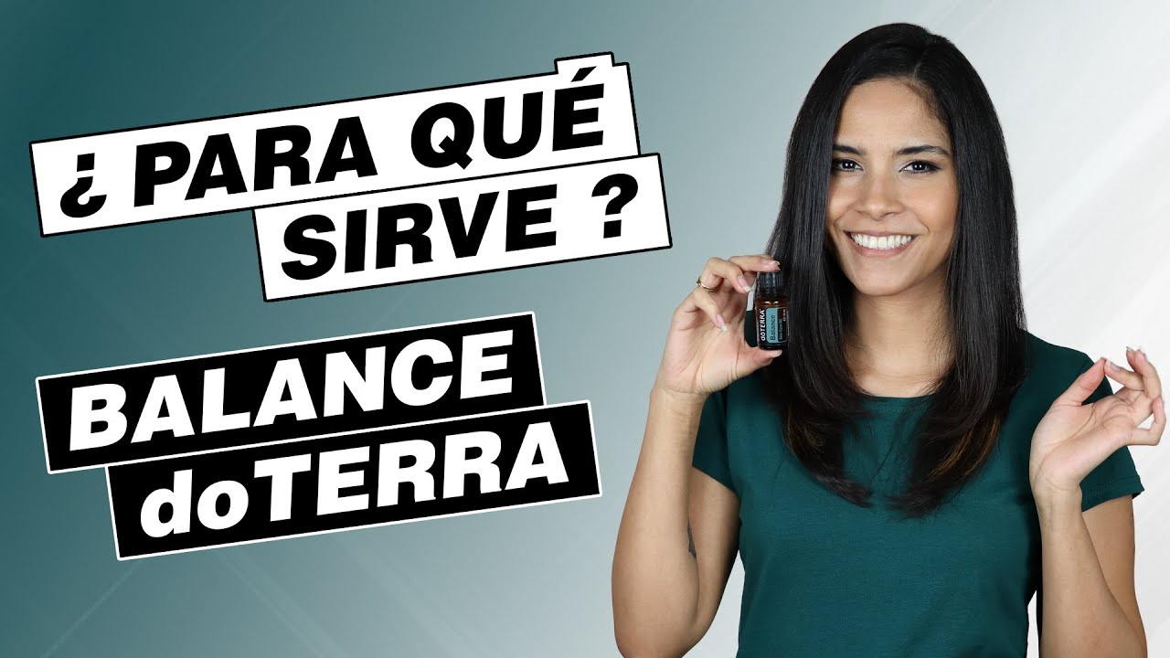 Balance doTERRA - usos