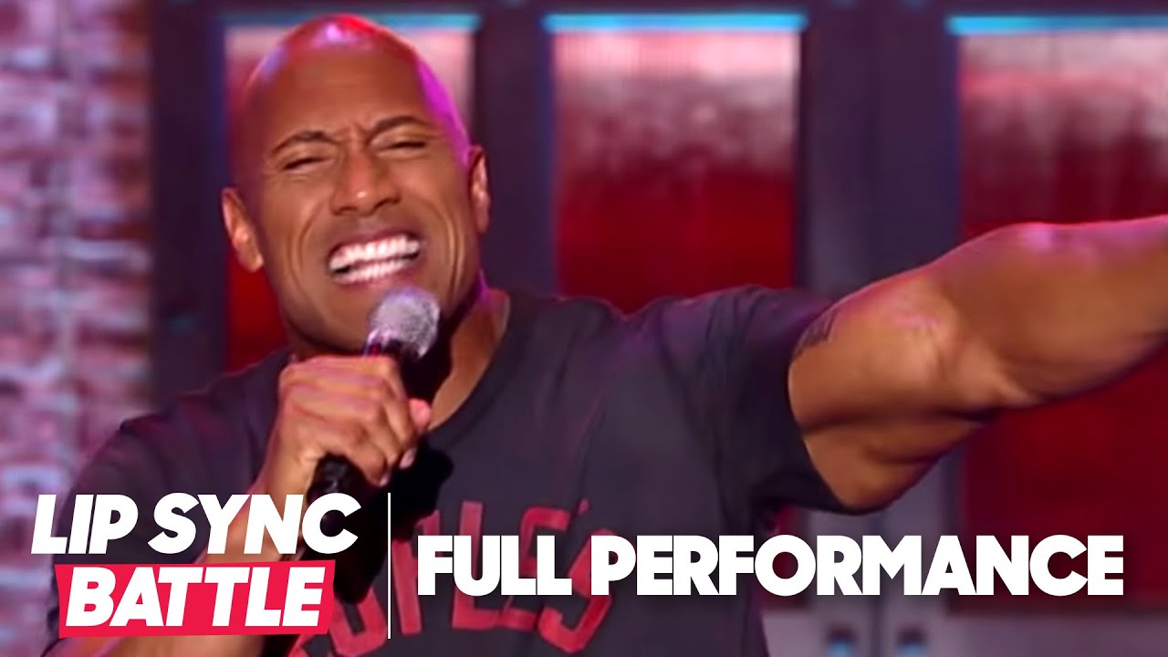 Dwayne Johnson vs Jimmy Fallon Lip Sync Battle 🎤