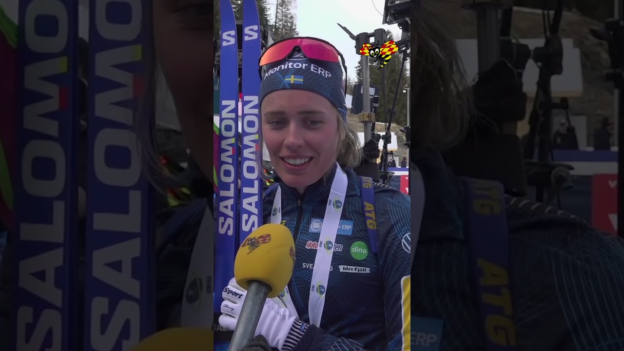 Elvira Öbergs Unika Segergest efter Första VM-Guldet 🥇