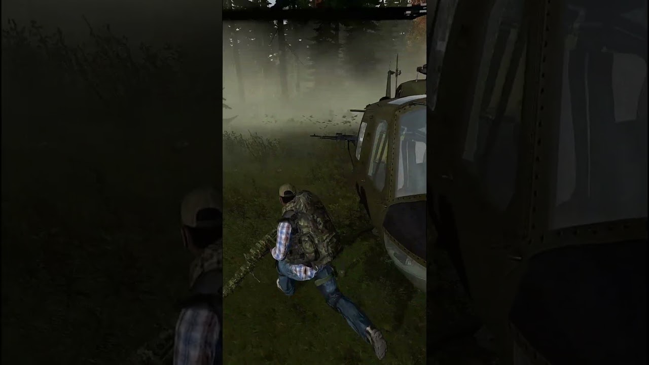 Как спрятать вертолет в лесу в Arma 2 DayZ 🚁