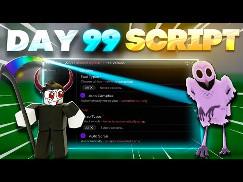 99 Nights in The Forest SCRIPT Keyless [BRING ITEMS, AUTO FARM DIAMONDS, KILL AURA, ESP & TELEPORT]