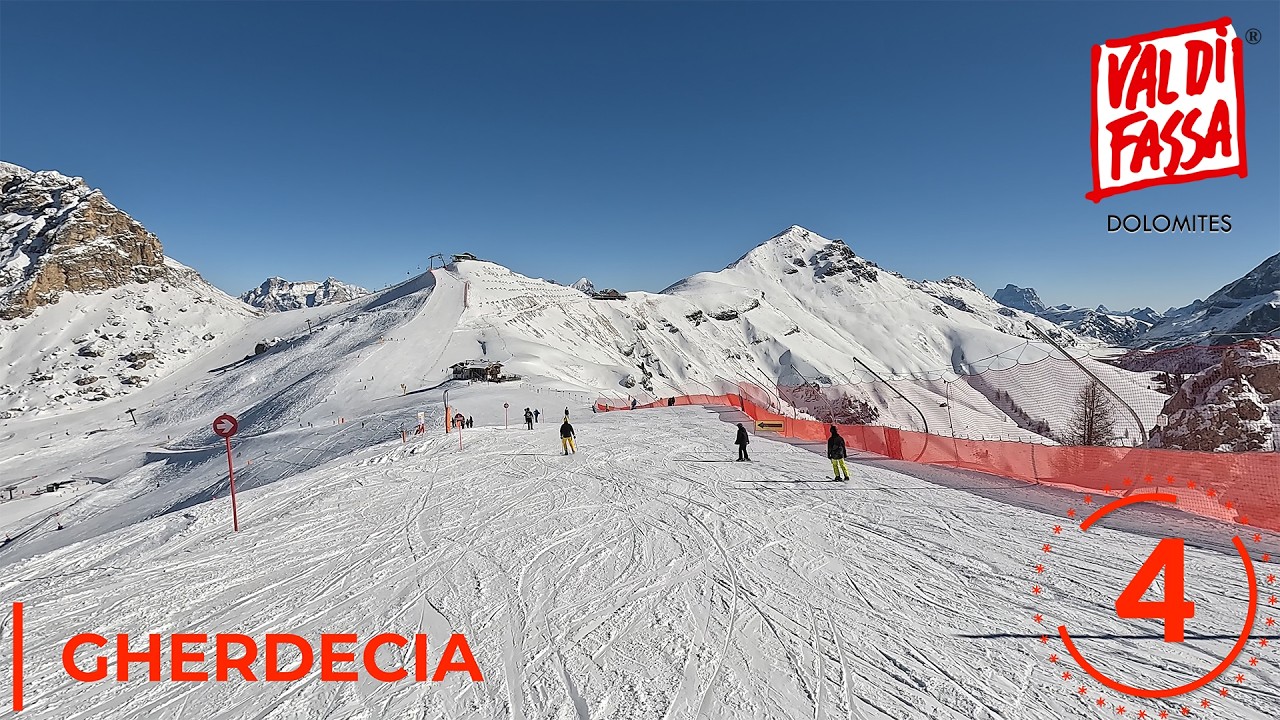 Val di Fassa: Canazei Slope 4 Gherdecia 🏔️