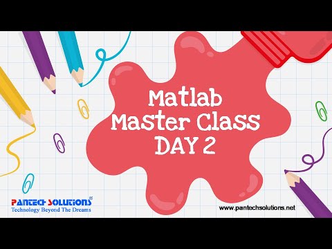 Image Processing using Matlab | Matlab Master Class Series - Day 2
