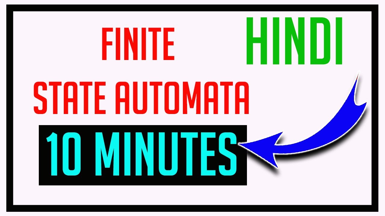 Finite State Machine (Finite Automata) Explained in Hindi | Understanding DFA