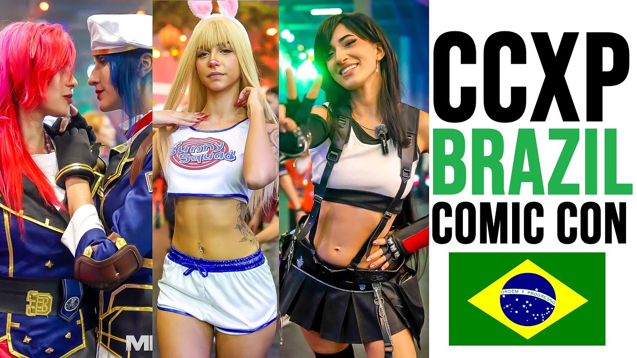 Epic Cosplay & Music Highlights from CCXP 2024 Brazil 🎉