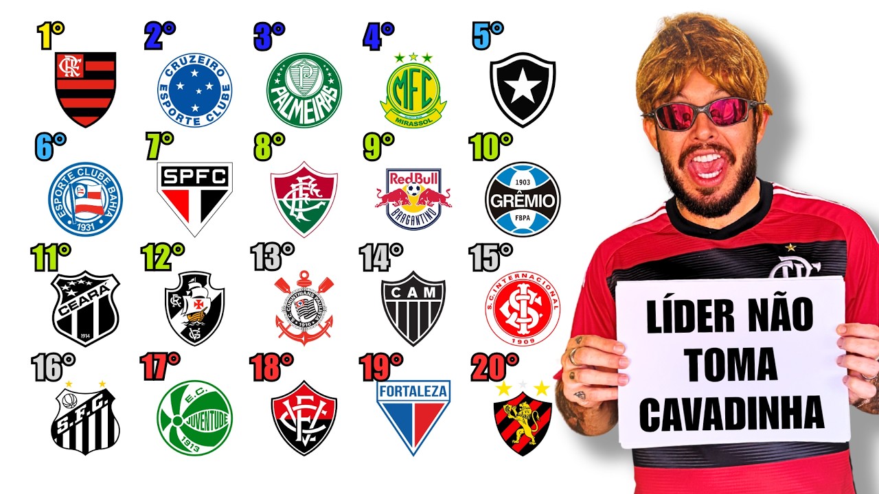 Tabela Atualizada do Brasileirão 25ª Rodada