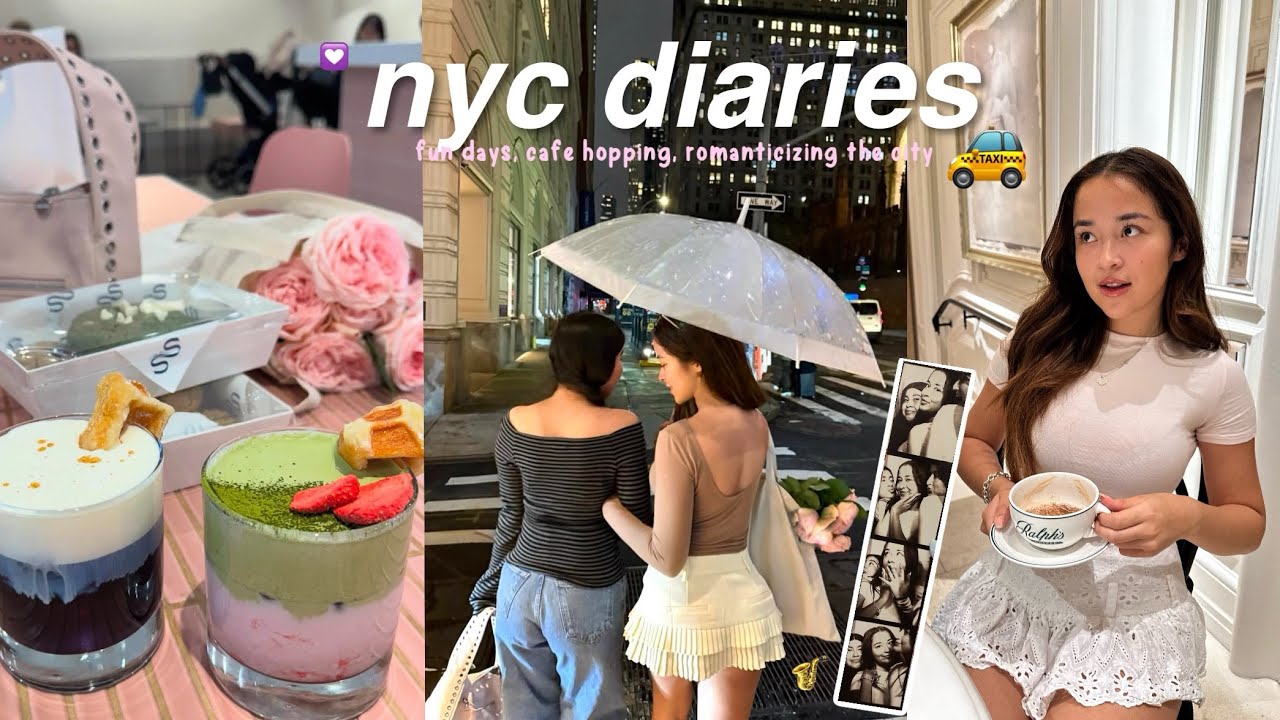 NYC Vlog 🚕 Exploring the City Life: Cafe Hopping, Shopping & Living Like SATC