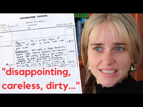 Alan Turing's grades