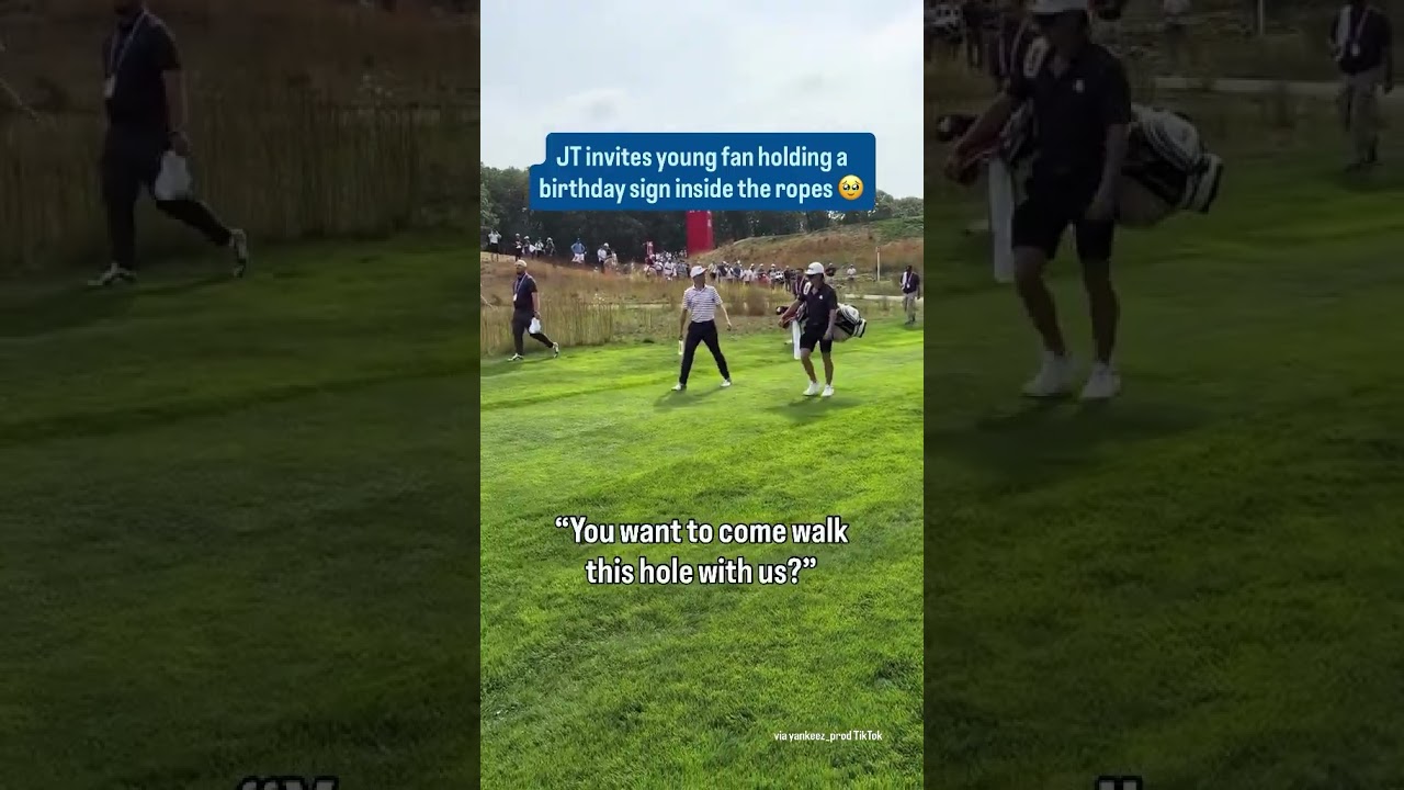 Justin Thomas Creates Unforgettable Moment for Young Fan at Ryder Cup