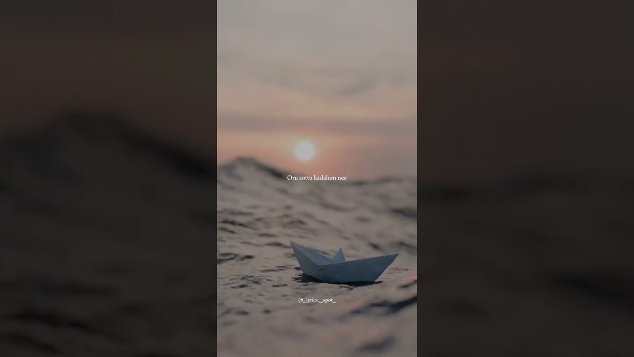 Oru Sottu Kadalum Nee❣️ - WhatsApp Status