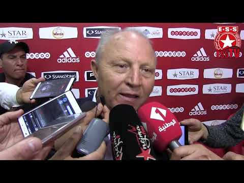Foot - Ligue 1 – 21 ème journée - ESS/CA - Interview du président étoilé Dr. Ridha Charfeddine.