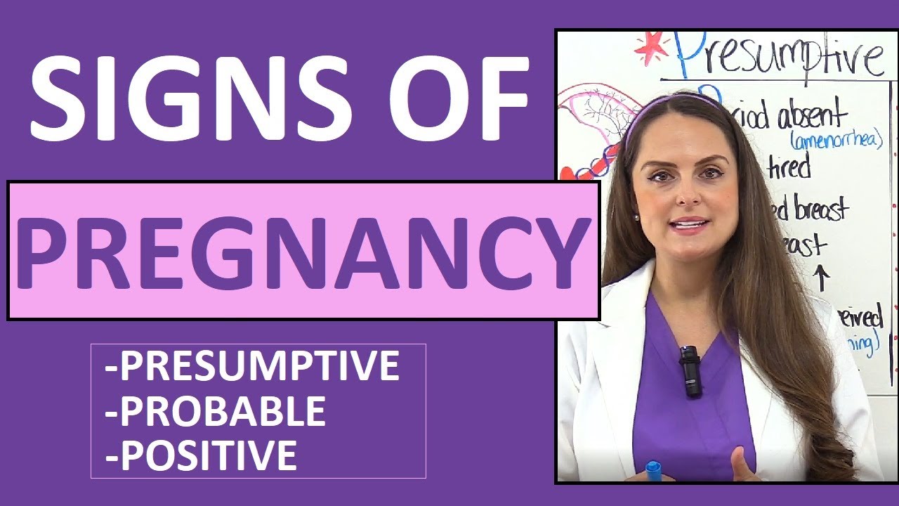 Pregnancy Signs Mnemonic for Nursing Students 🤰