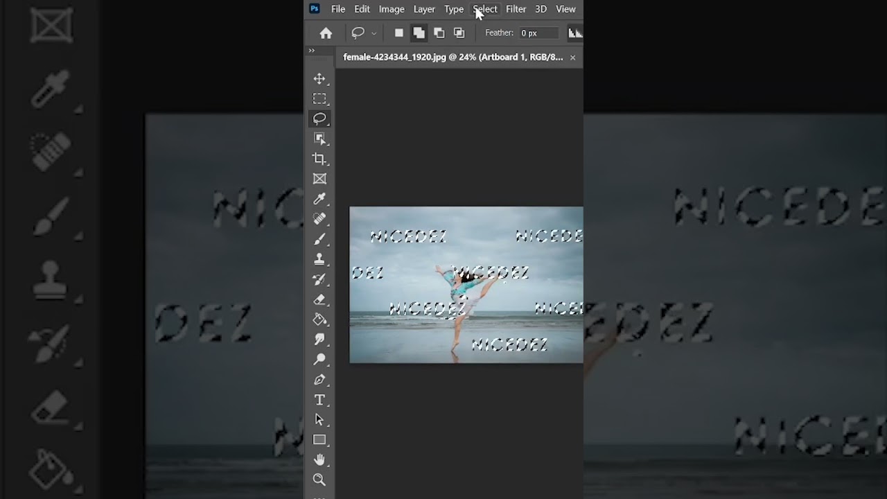 Simple Method to Hide Watermarks in Photoshop