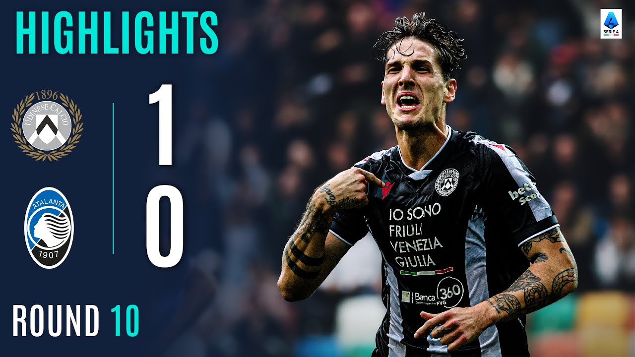 Udinese Edges Past Atalanta 1-0 with Zaniolo's Decisive Goal ⚽ | Serie A 2025/26 Highlights