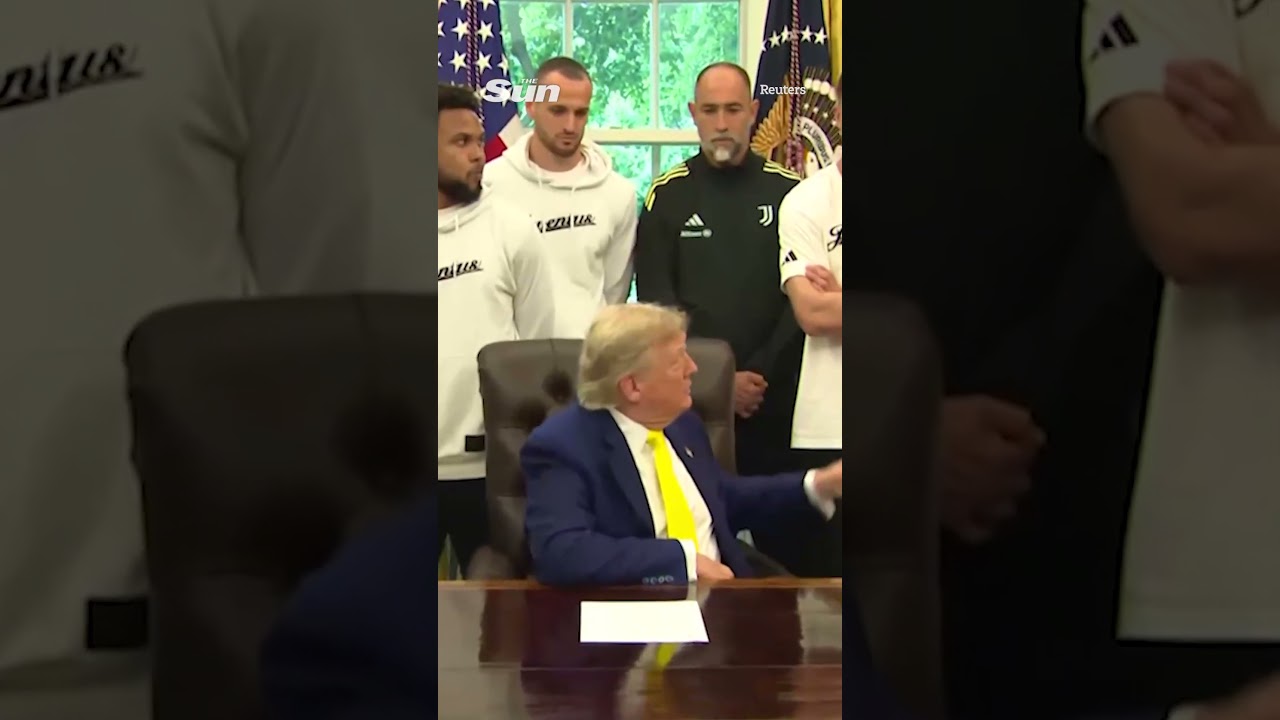 Trump Asks Juventus Stars if Women Could Make the Team ⚽