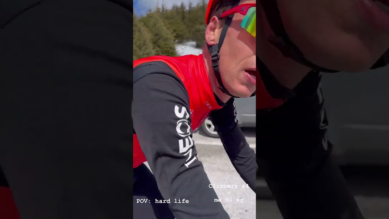 Filippo Ganna (90kg) Faces Off Against Top Climbers Tadej Pogačar & Geraint Thomas 🚴‍♂️