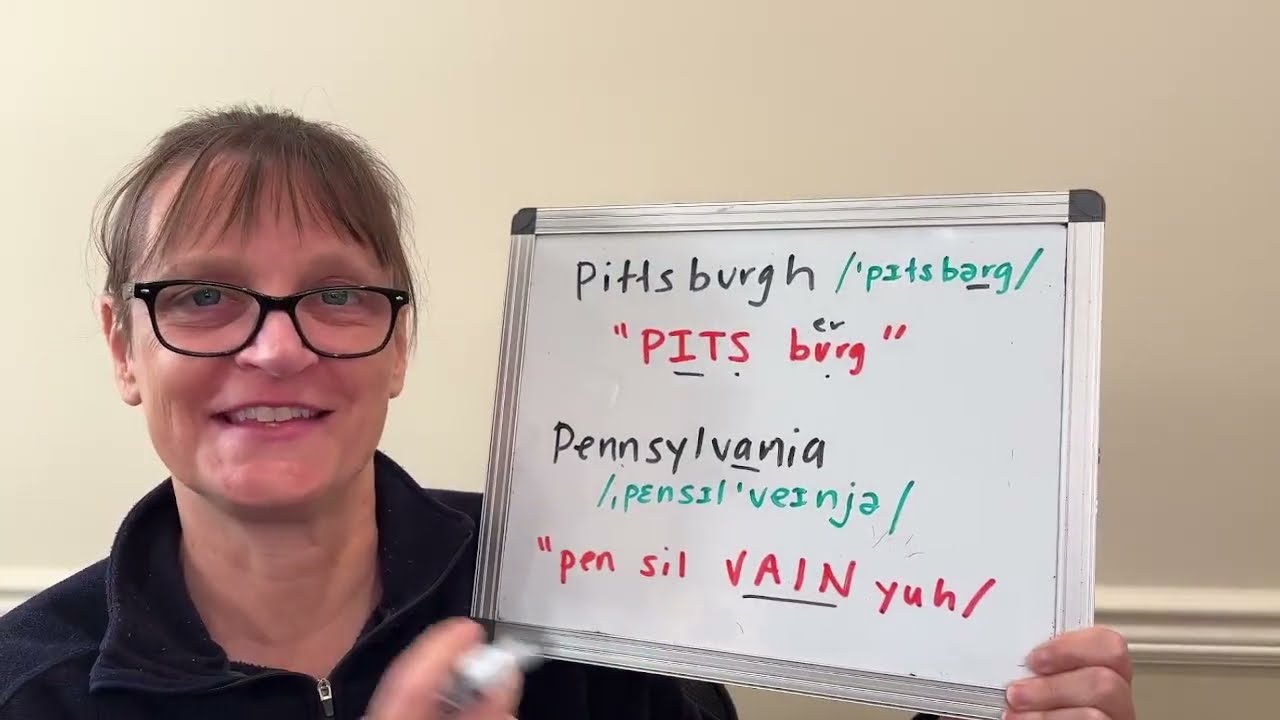 How to Pronounce Pittsburgh, Pennsylvania | American Accent Training