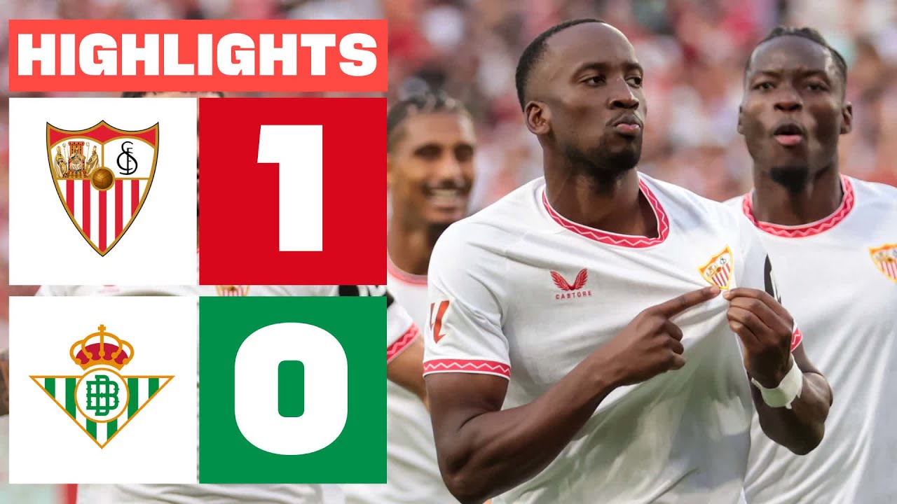 Sevilla FC Narrowly Defeats Real Betis 1-0 in Thrilling Derbi ⚽