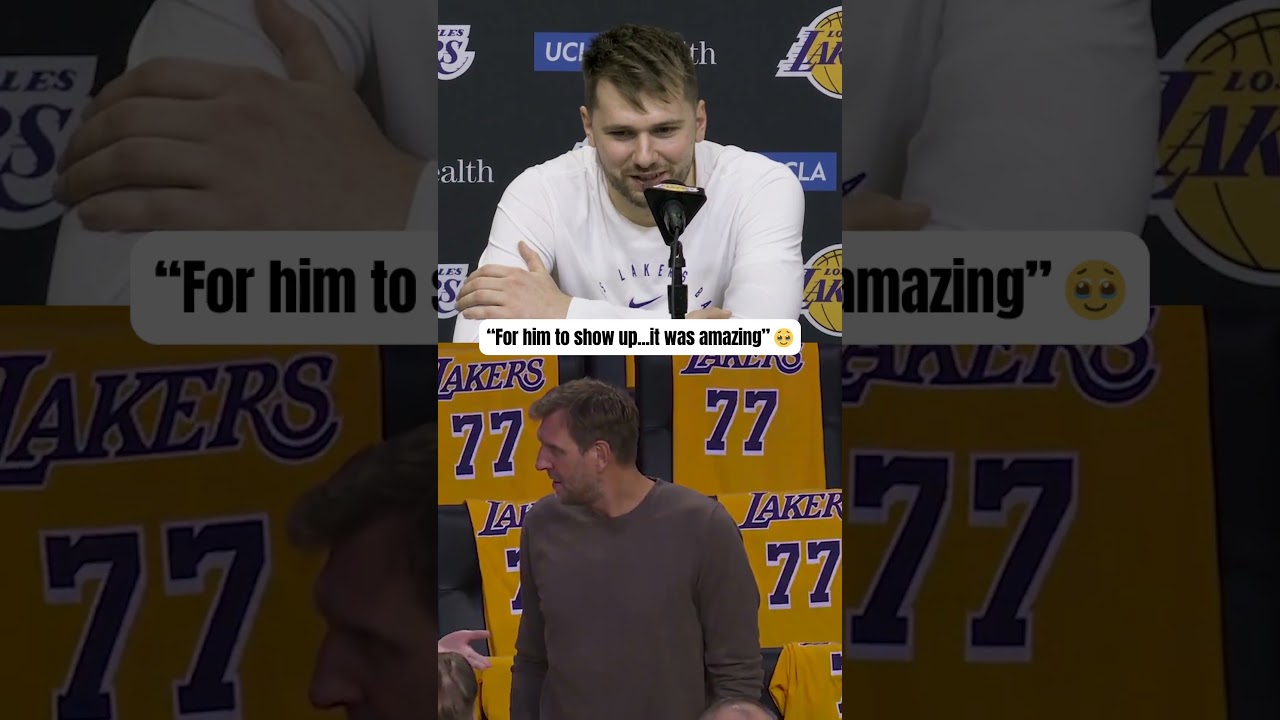 Luka Praises Dirk for Lakers Debut 🤝