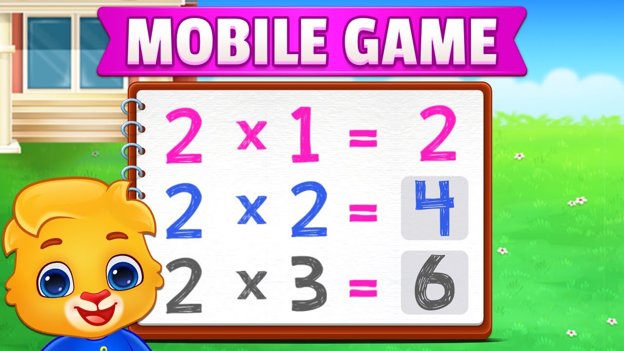 Fun & Free Multiplication Game for Kids on iOS & Android 🎮