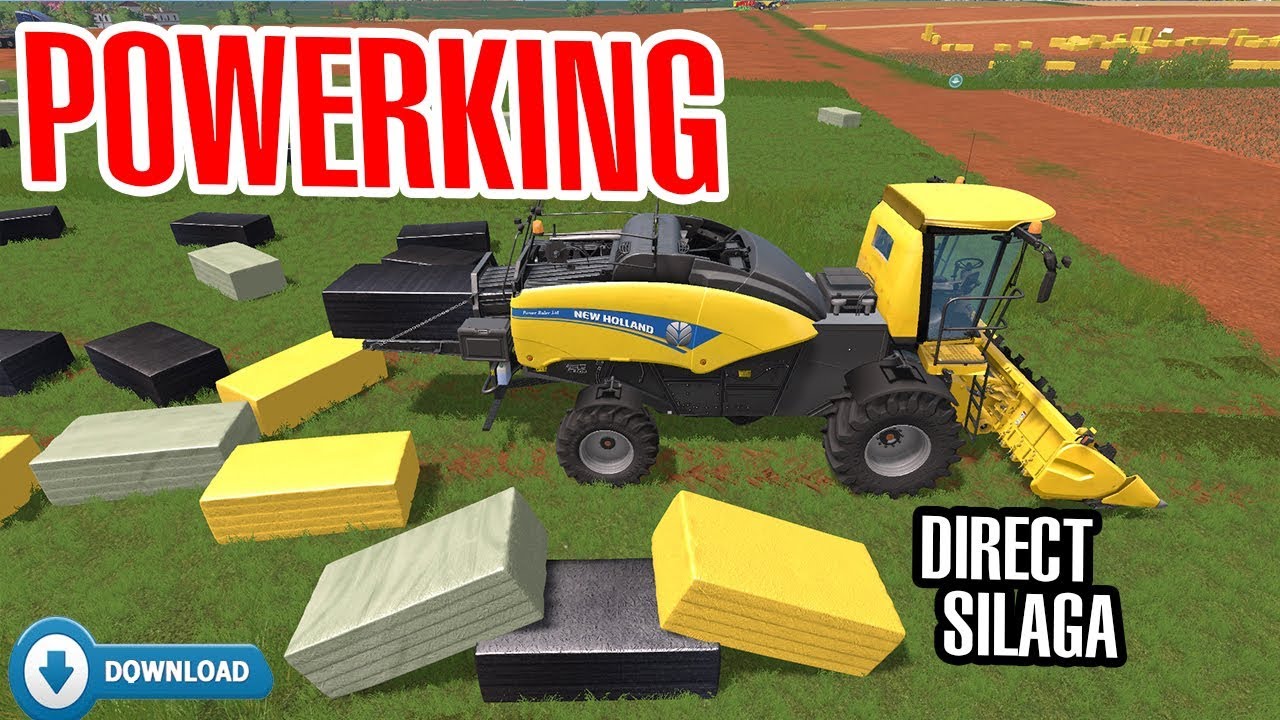Farming Simulator 17: Power King Baler & Silage 🚜