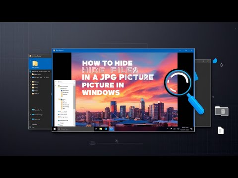 How To Hide Files Inside a JPG in Windows!🤫📷