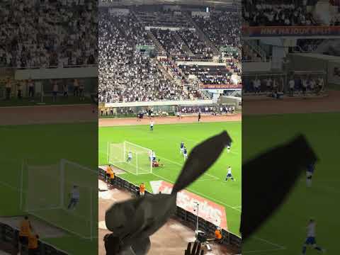 HNK HAJDUK - SLAVEN BELUPO : BAMBA 1:0 #hajduk #hnkhajduksplit #hnl #derby #poljud