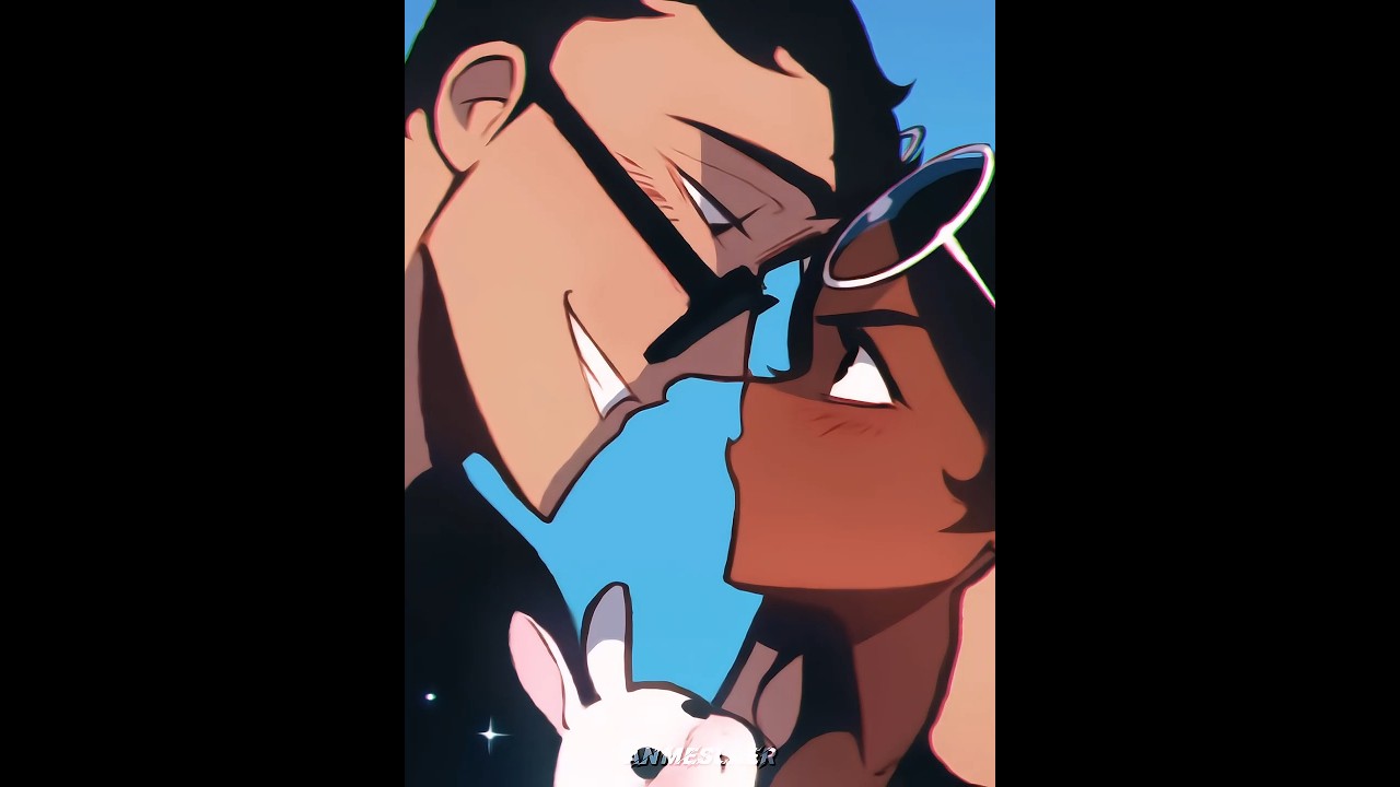 Cute Witch & Bunny Couple Animation π